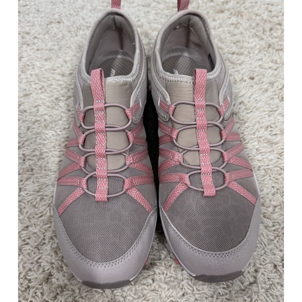Skechers Taupe Seager Hiker Slip On Comfort Shoes Women's 10 Memory Foam Walk